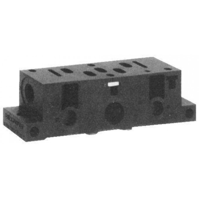 Плита одиночного монтажа, Присоединения внизу - 8985121392 AVENTICS 91584