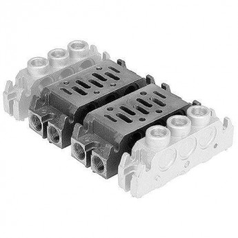 Монтажная плита, Присоединения 2 и 4 сбоку или вниз - 5802500000 AVENTICS 93244 Монтажная плита, Присоединения 2 и 4 сбоку или вниз - 5802500000 AVENTICS 93244